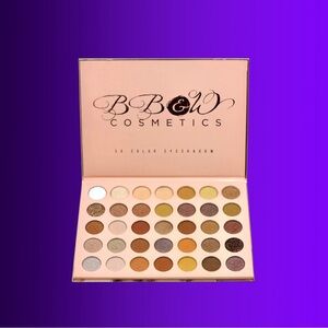 BB&W COSMETICS Chocolate 35 Color Eyeshadow Palette - SEALED